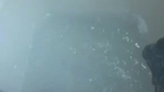 Me jacking while bf watches