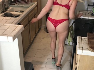 Xxx cleaning lady fucked in the kitchen - Matthias Christ