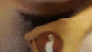 Flowing Cum Masturbation