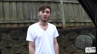 Reality Dudes - Amateur twink Duncan gets talked into anal