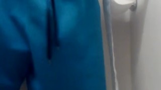 Morning piss loud fart at the end