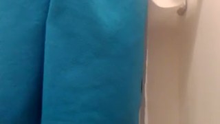Morning piss loud fart at the end