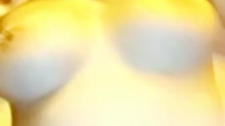 Wet G-string tease- Big Ass/ Natural Tits