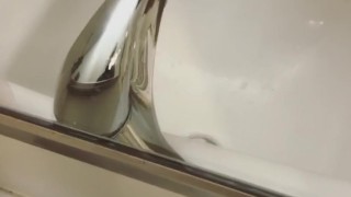 Jerking off at work