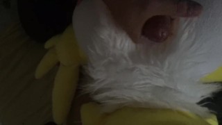 Quick Renamon titfuck