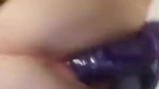 Fucking my strap on