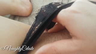4K wet pussy masturbation and having an intense orgasm