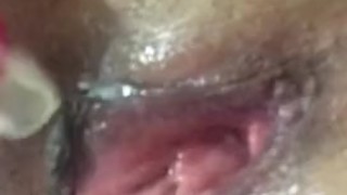tight asian pussy does dildo dv