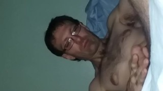 Lotioned up the cock