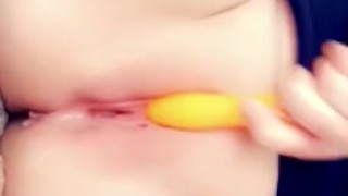 Tiny toy for tiny tight pussy