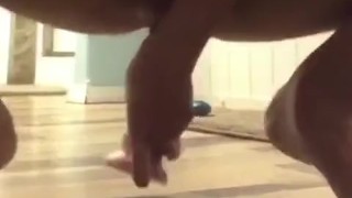 Wife told husband dildo was too big, seems she enjoys it