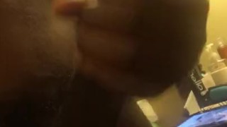 Hung BBC Gets Hard Then Drips Cum