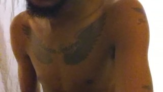 Tat's Art And A Terrific Orgasm