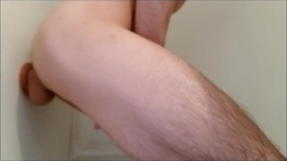Fucking my dildo in the shower!