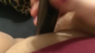 Playing with my pussy