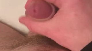 Young 21 Year Old Jacking Off at a Friends House POV Small Cumshot