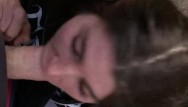 sucking some dick in my hoodie outside