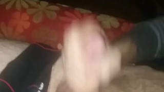 Shooting nut from my big dick