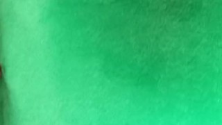 Pup fucks and cums on plush bear pussy