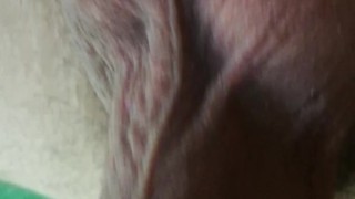 gay man recording close up