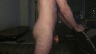 1st time using a fleshlight - dirty talk - fleshlight creampie