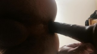 Young student fucked hard by dildo