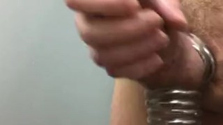 Penis pumped fat cock gets the fast stroke