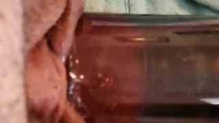 Pulling my pussy inside out