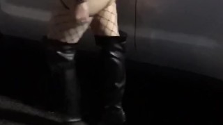 Public flashing ass