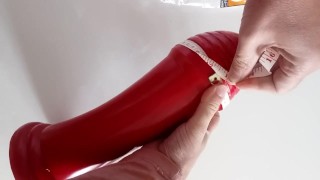 UNBOXING: AMERICAN BOMBSHELL DILDO RED by DOCJOHNSON (Bottomtoys)
