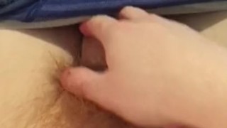 Ginger twink teen jerks his boy cock for daddy