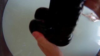 UNBOXING: MAMOUTH GIANT BLACK DILDO (Bottomtoys)