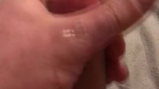 Cumshoot closeup