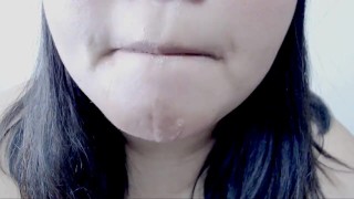 Slow Spit and Drool Fetish