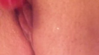 Using My Pussy Juice to Masturbate