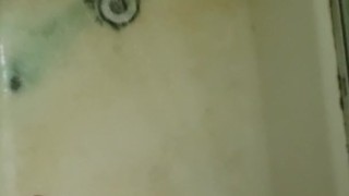 Pocket pussy in the shower with cumshot