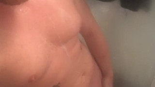 Showing naked rugby star