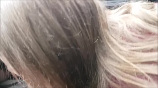 Swallowing 2 Loads in Public Car Park