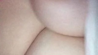 Playing with my big titties
