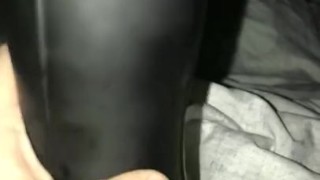 Teen fucks pocket pussy