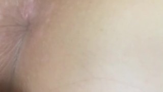 Using My Cum As Lube And Double Penetation With Clear Wands