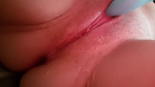Toys make the pussy squirt