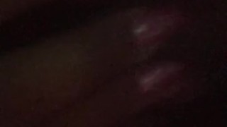 Girl plays with pink pussy