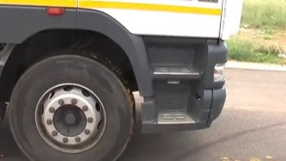 High heels and big wheels crushing toys/food