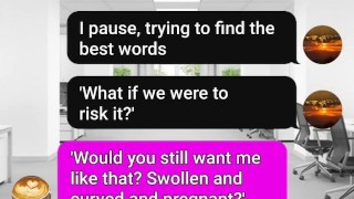 Breeding fantasy from LewdDM.com - Boss gets employee pregnant