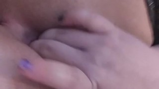 Fingering ass, pussy & squirting