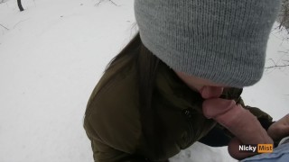 He can today cum in my mouth also