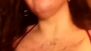 SMOKERS FETISH: Capri smokes a ciggarette