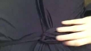 Milf fingers pussy