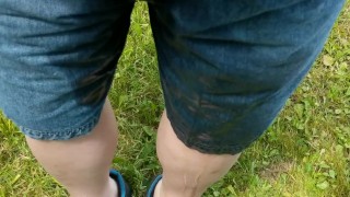 Peeing My Jean Shorts Three Times in One Day
